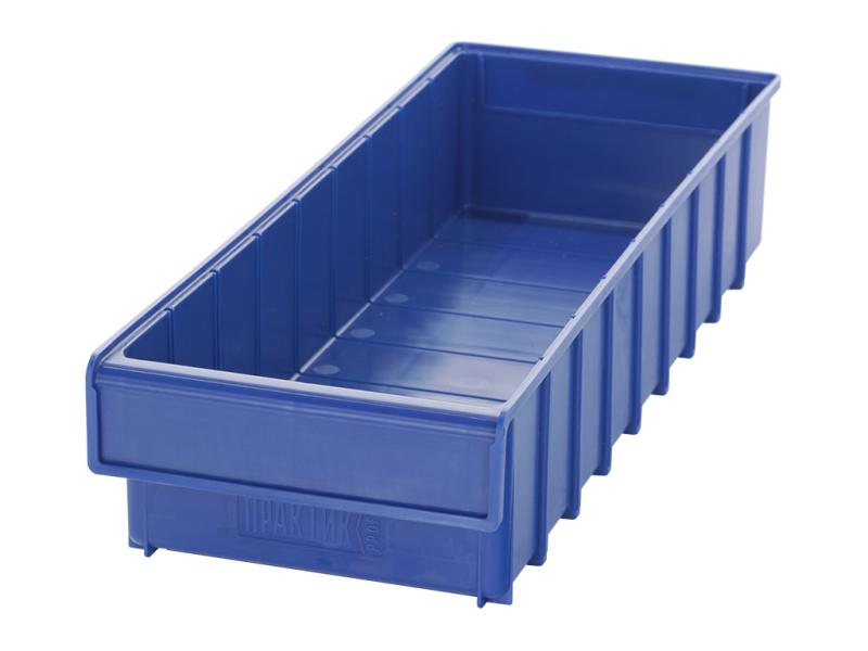 Ящик пластиковый Практик 500x185x100 синий