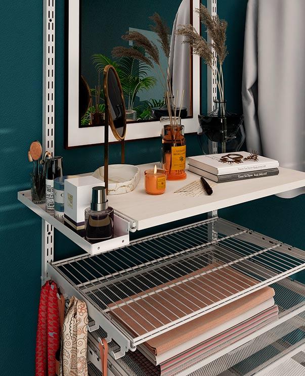 Панель с крючками боковая ПРАКТИК Home GHB-30 белая